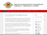 dafk-paderborn.de Webseite Vorschau