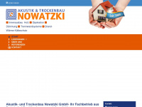 nowatzki-gmbh.de Webseite Vorschau