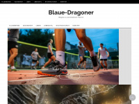 blaue-dragoner.de Webseite Vorschau