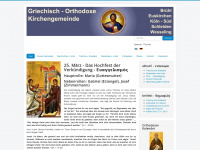 orthodox-bruehl.de Webseite Vorschau