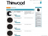 thinwood-pad.de Webseite Vorschau