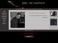 juri-artamonov.de Webseite Vorschau