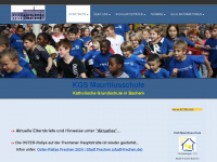 mauritiusschule.de Webseite Vorschau