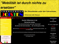 fahrschule-joisten.de Webseite Vorschau