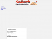 selbach-bau.de Webseite Vorschau