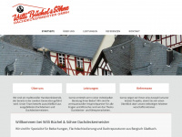 dachdecker-buechel.de Webseite Vorschau