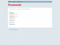 physiomobil.de Webseite Vorschau