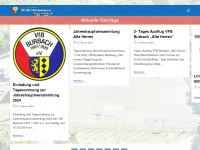 vfb-burbach.de Webseite Vorschau