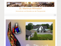 st-martinus-wilnsdorf.de Webseite Vorschau