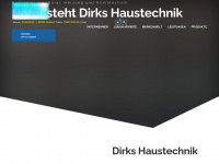 dirks-shk.de Webseite Vorschau
