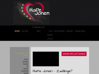 hape-jonen.de Webseite Vorschau