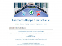 tanzcorps-hoeppekroetsch.de Webseite Vorschau