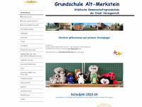 ggs-alt-merkstein.de Webseite Vorschau