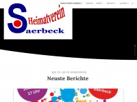 heimatverein-saerbeck.de Webseite Vorschau