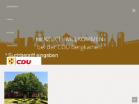 cdu-bergkamen.de Webseite Vorschau