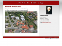 panhoff-stiftung.de Webseite Vorschau
