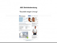 abc-betriebsberatung.de Webseite Vorschau