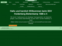bsv-holderberg.de Webseite Vorschau