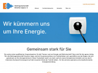 elektrogemeinschaft-emscher-lippe.de Webseite Vorschau