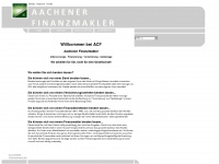 aachen-f.de Webseite Vorschau
