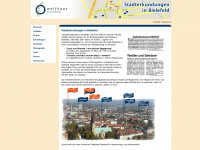 stadterkundungen-bielefeld.de Webseite Vorschau