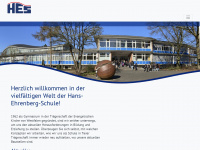 hans-ehrenberg-schule.de Webseite Vorschau