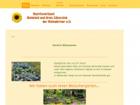 kleingarten-bielefeld.de Webseite Vorschau