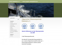 segeln-awbielefeld.de Webseite Vorschau