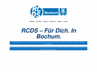 rcds-bochum.de Webseite Vorschau