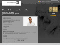 dr-theodoridis.de Webseite Vorschau