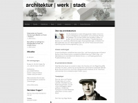 architekturwerkstadt.de Webseite Vorschau