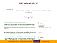 ashtangayogapur.de Webseite Vorschau