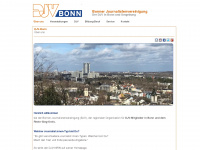 djv-bonn.de Webseite Vorschau