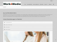 work4media.de Webseite Vorschau