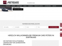 premiumcars.de Webseite Vorschau