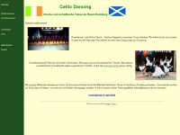 celtic-dancing.de Webseite Vorschau