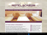 hotel-schaum.de Webseite Vorschau