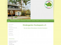 kiga-huckepack.de Webseite Vorschau