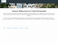 hotel-roemerhafen.de Webseite Vorschau