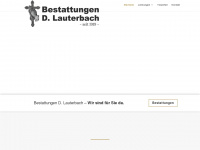 bestattungen-dlauterbach.de Webseite Vorschau