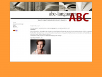 abc-languages.de Webseite Vorschau