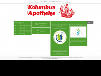 kolumbus-apotheke.de Webseite Vorschau