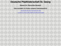 dpsg-handorf.de Webseite Vorschau