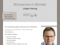 buero-und-co-muenster.de Webseite Vorschau