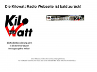 kilowatt-radio.de Webseite Vorschau