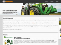 osg-landtechnik.de Webseite Vorschau