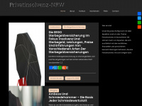 privatinsolvenz-nrw.de Webseite Vorschau