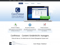 conpresso.de Webseite Vorschau