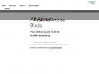 allaboutbirds.org Webseite Vorschau