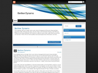 berlinerfcdynamo.com Webseite Vorschau